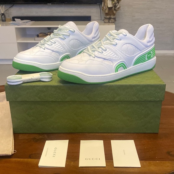 NEW‼️ GUCCI BASKET SNEAKERS - Picture 1 of 9